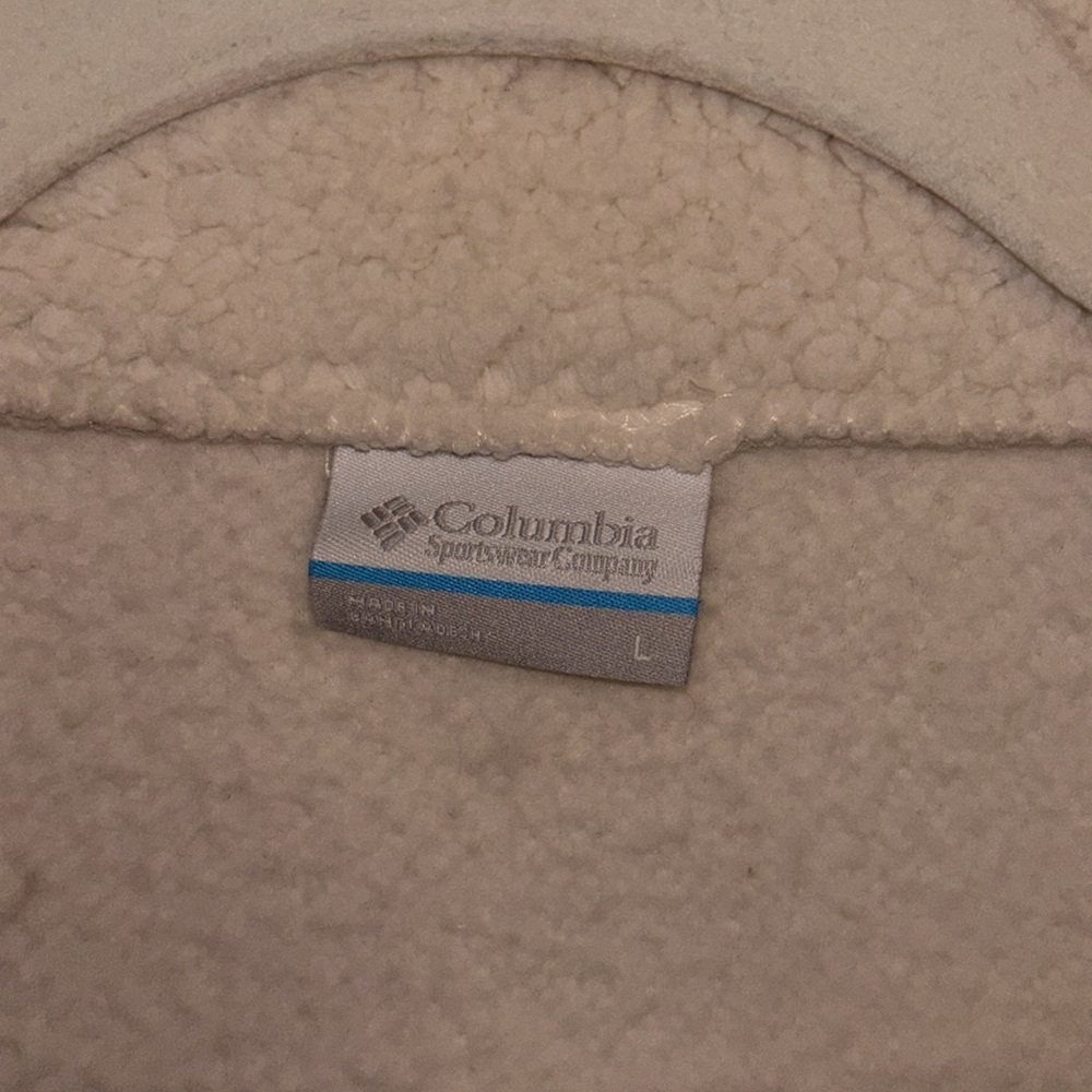EUC Womens Columbia Sherpa vest Large - Picture 4 of 7